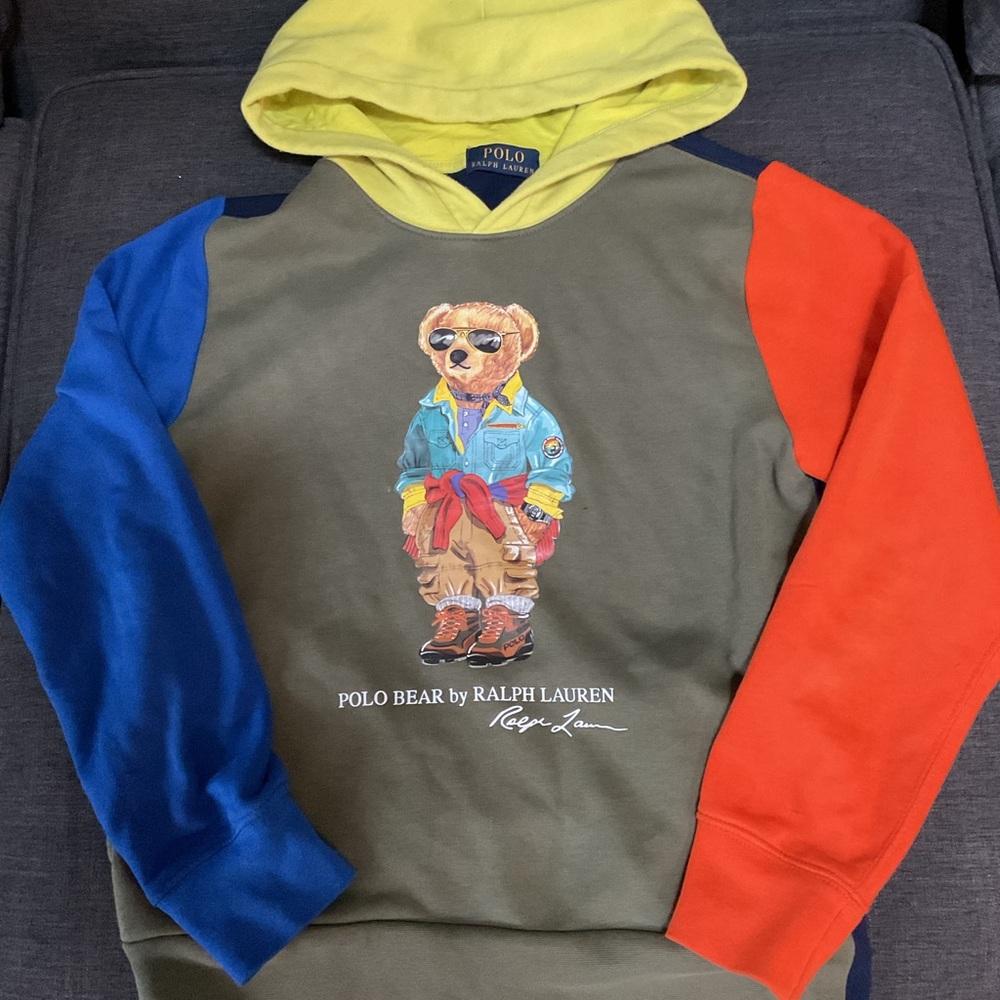 Polo Ralph Lauren Sportsman Teddy Bear Hoodie